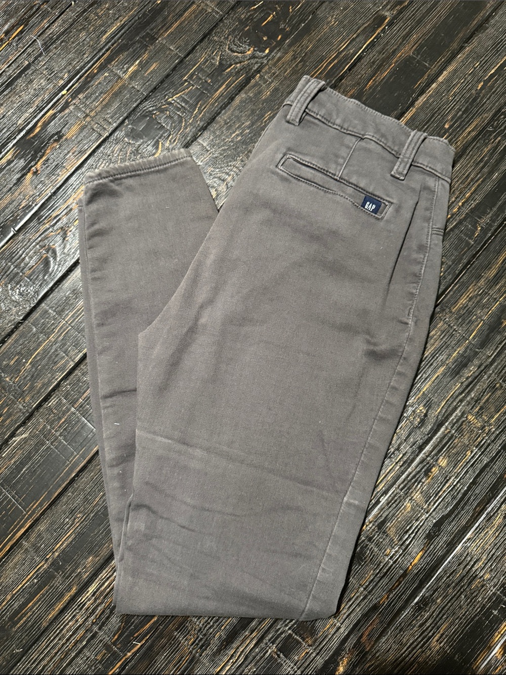 GAP Women's Chinos in Charcoal Gray